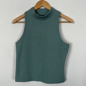 NWOT mock neck tank